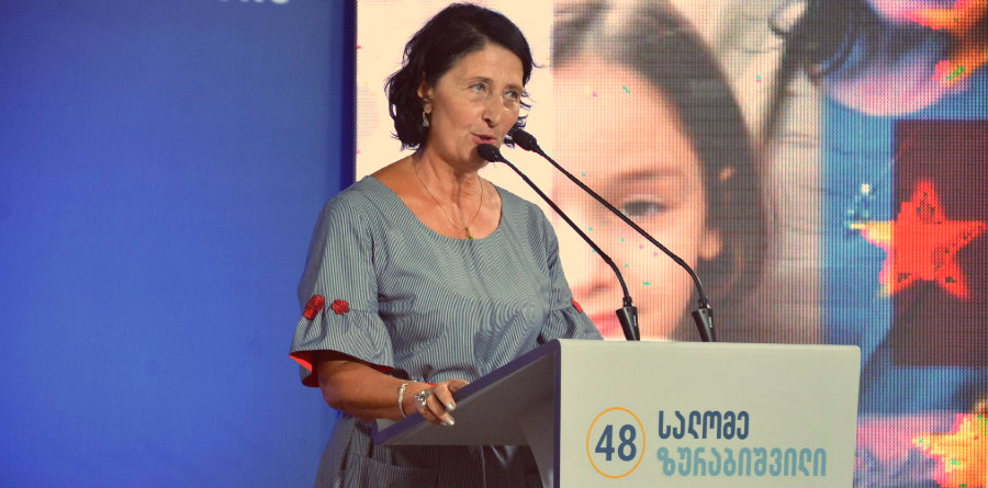 ლია ნაროუშვილი – მაია კალანდიას დაასამარებინეს “ნაციონალური მოძრაობა” ზუგდიდში