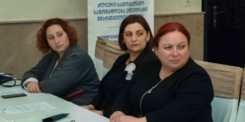 საქართველოს სოციალურ მუშაკთა ასოციაციის ორგანიზებით სენაკში ვორქშოპი გაიმართა