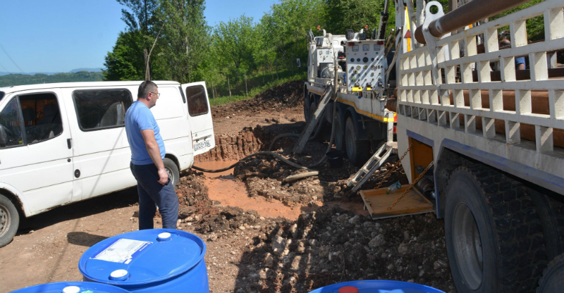 სოფელ ლეწურწუმეში სასმელი წყლის სისტემის მოწყობა მიმდინარეობს