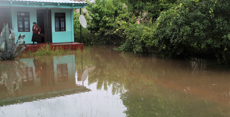 წყალდიდობა წალენჯიხაში – ზარალს სტიქიის შემსწავლელი კომისია ითვლის