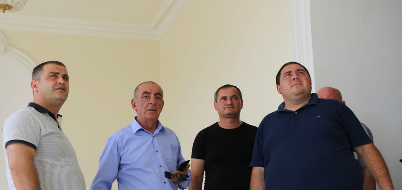 გუბერნატორის მოადგილემ სენაკში ინფრასტრუქტურული პროეტები დაათვალიერა