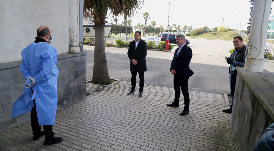 ანაკლიის საკარანტინო ზონაში არსებულ მდგომარეობას გუბერნატორი გაეცნო