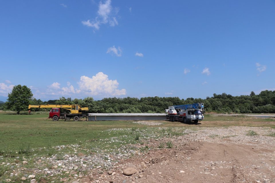 ძველ ხიბულაში ხიდის მშენებლობა დაიწყო