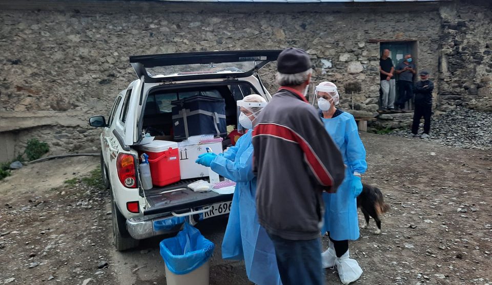 ღრმა ეპიდკვლევა ლენჯერში – ამ ეტაპისთვის 300-ზე მეტი ბიოლოგიური ნიმუშია აღებული