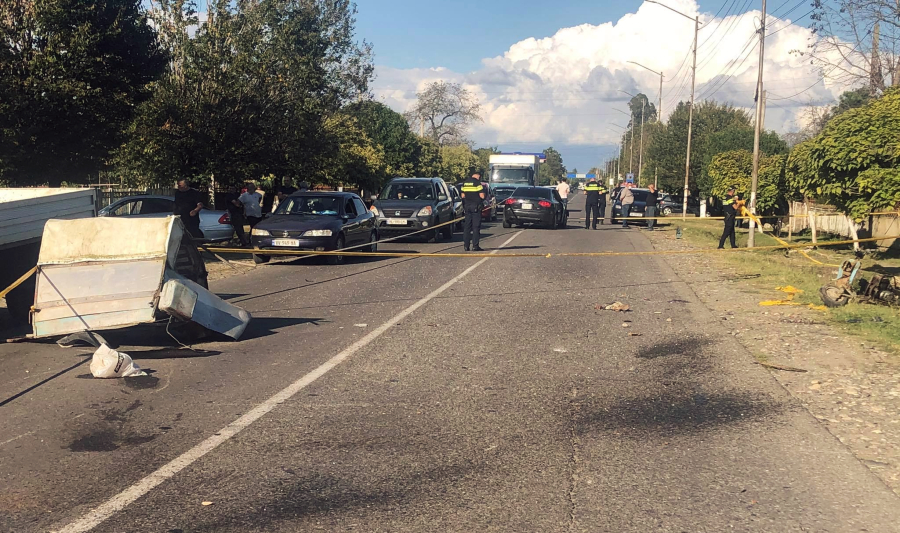 ავტოსაგზაო შემთხვევა ზუგდიდში – დაშავებულია მამაკაცი, რომლის მდგომარეობაც მძიმეა