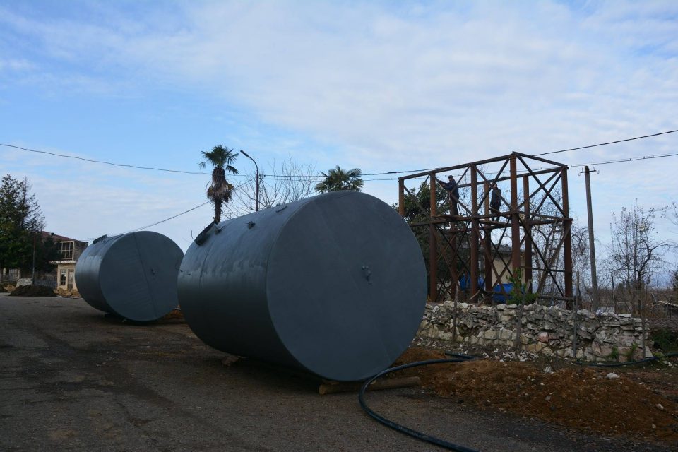 სოფელ ლეწურწუმეში სასმელი წყლის სისტემის მოწყობა მიმდინარეობს