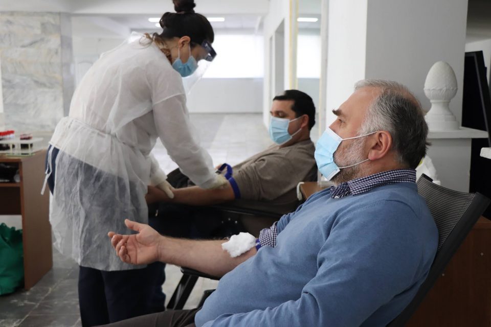 ხობის მერიის ორგანიზებით სისხლის უანგარო დონორთა აქცია – „გაიღე სისხლი გაუზიარე სიცოცხლე“ გაიმართა