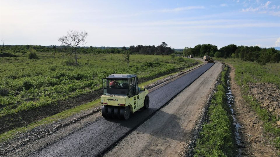 საჯიჯაოში გზის რეაბილიტაცია მიმდინარეობს