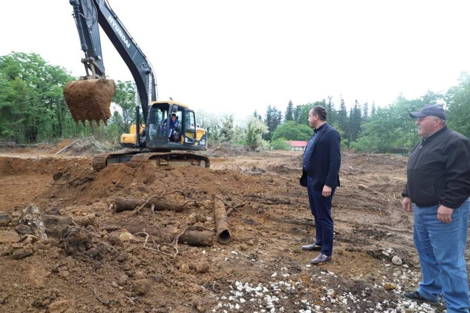 მარტვილის მუნიციპალიტეტის დიდი ჭყონის ადმინისტრაციულ ერთეულში საბავშვო ბაღის სამშენებლო სამუშაოები დაიწყო