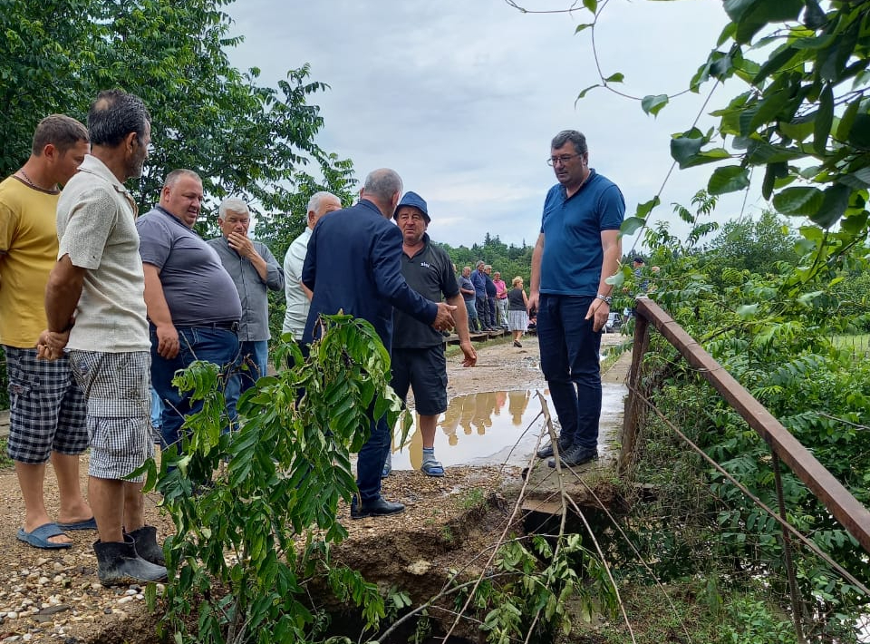 ჩხოროწყუს მუნიციპალიტეტში სტიქიის სალიკვიდაციო სამუშაოები აქტიურად მიმდინარეობს