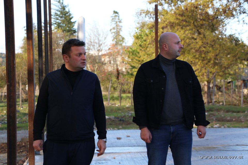 სენაკის მერი სოფლის მხარდაჭერის პროგრამის ფარგლებში მიმდინარე სამუშაოებს გაეცნო