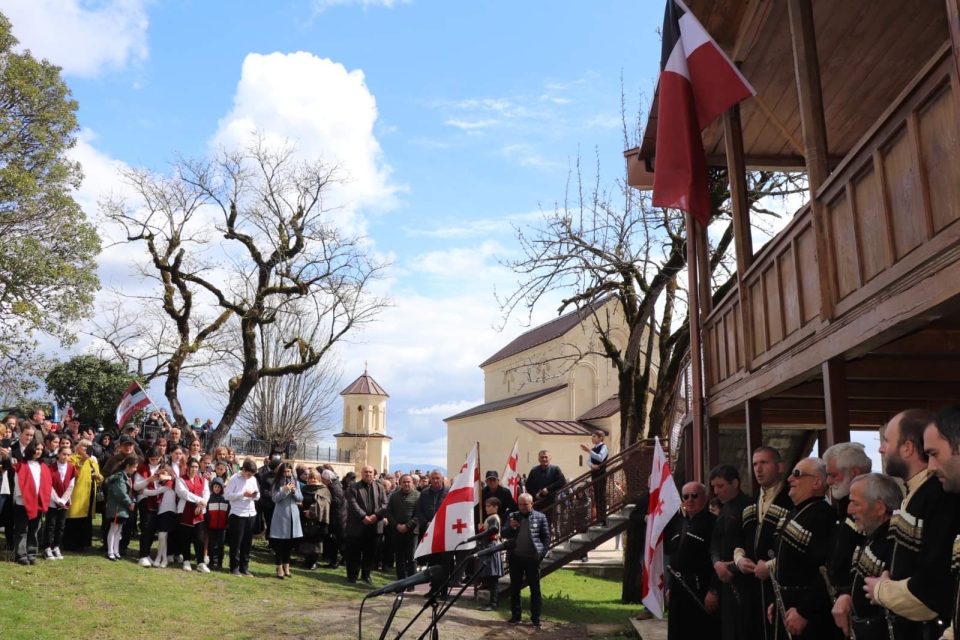 ხობში ზვიად გამსახურდიას დაბადების დღისადმი მიძღვნილი ღონისძიება გაიმართა