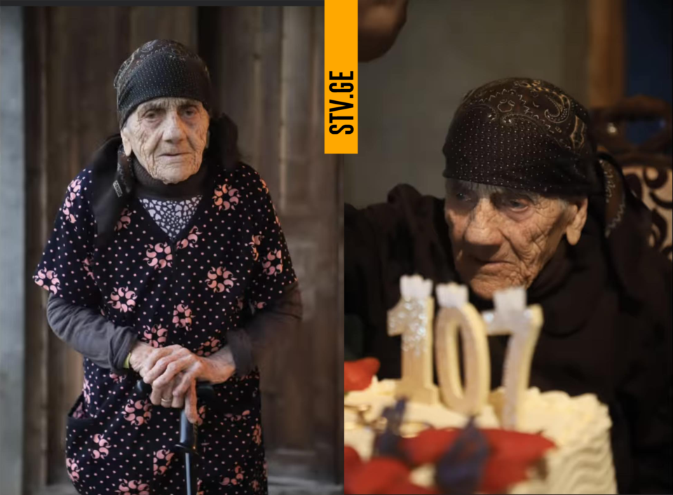 ზუგდიდის უხუცესი მოქალაქე 107 წლის გახდა