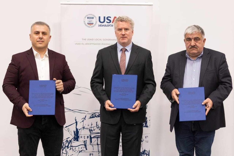 USAID-სა და წალენიჯიხის მუნიციპალიტეტს შორის მემორანდუმი გადორმდა