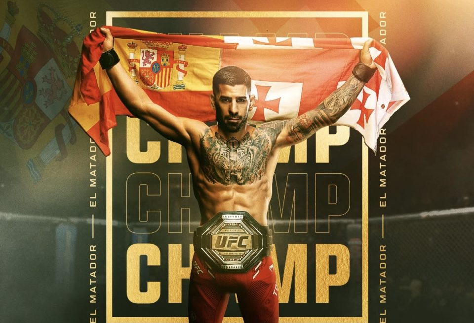 ილია თოფურია UFC-ის მსუბუქი წონითი დივიზიონის ჩემპიონია – მან ჩარლზ ოლივეირა ნოკაუტით დაამარცხა